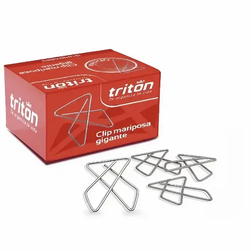 [004320] CLIP MARIPOSA X 50UND TRITON