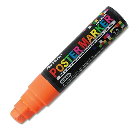 MARCADOR PINTURA POSTER MARKER BASE AGUA FLUOR 12MM ARTLINE